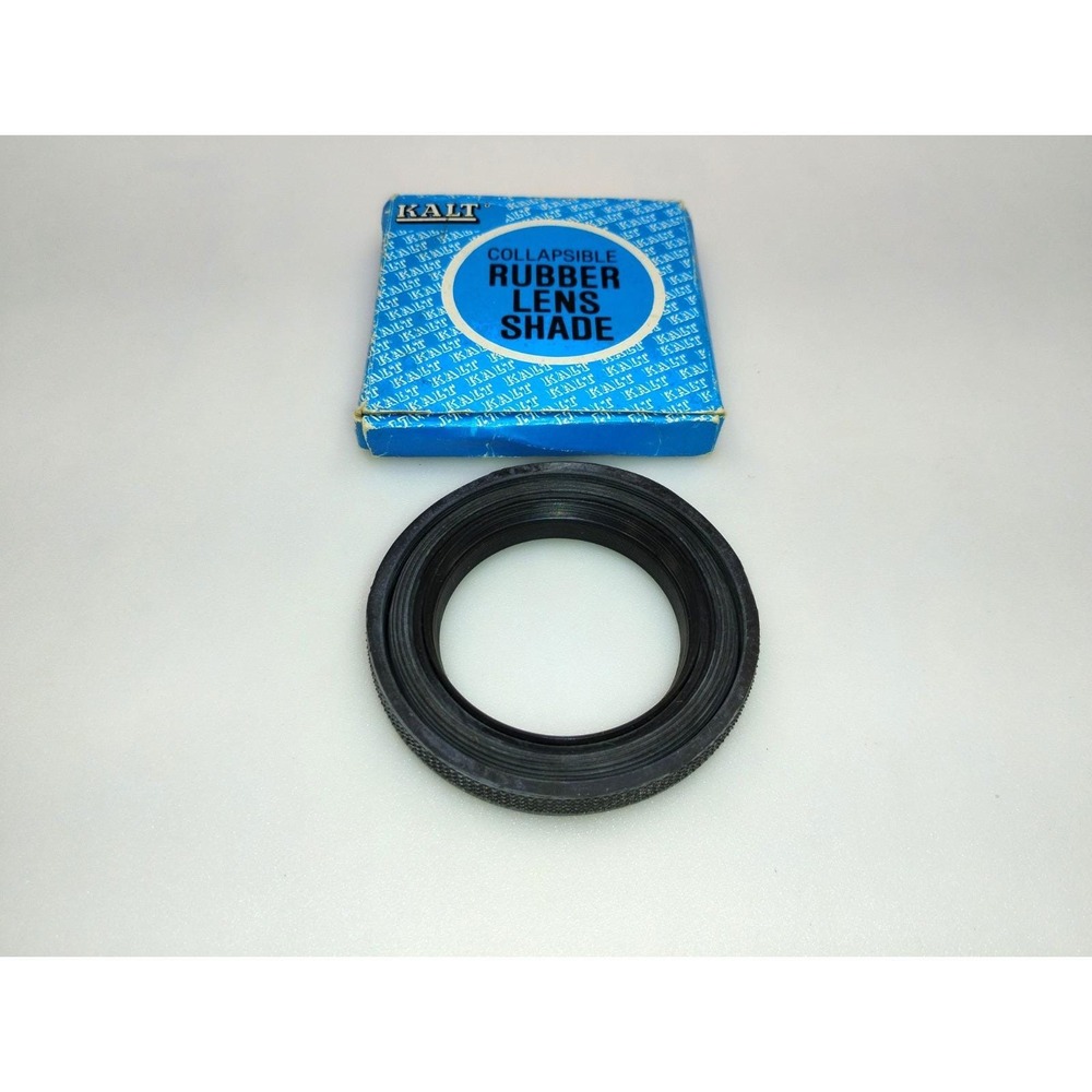 VINTAGE KALT 52mm Collapsible Rubber Lens Hood Shade - NOS / Excellent Condition - Picture 2 of 8